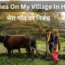 10 Lines On My Village